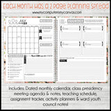 2023 YW CLASS Presidency Planner {EDITABLE} PRINTABLE