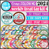 2024 CFM Weekly Handout Tags JAN-DEC {BOOK OF MORMON} Printable