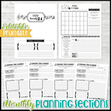 2024 Primary MUSIC LEADER Planner {EDITABLE} PRINTABLE