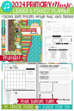 2024 Primary MUSIC LEADER Planner {EDITABLE} PRINTABLE