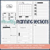 2024 RELIEF SOCIETY Presidency Planner {EDITABLE} PRINTABLE