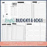 2024 RELIEF SOCIETY Presidency Planner {EDITABLE} PRINTABLE