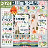 2024 YW Bulletin Board Kit {I AM A DISCIPLE OF CHRIST} PRINTABLE