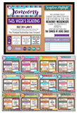 2025 {D&C} CFM "FULL" Monthly Bulletin Board Kits {JAN-DEC} PRINTABLE