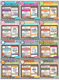 2025 {D&C} CFM "FULL" Monthly Bulletin Board Kits {JAN-DEC} PRINTABLE