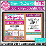 2025 {D&C} CFM "FULL" Monthly Bulletin Board Kits {JAN-DEC} PRINTABLE