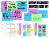 2027 CFM Weekly Sticky Notes {New Testament} PRINTABLE
