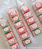ALPHABET Nugget Wrappers {Christmas Edition} PRINTABLE-My Computer is My Canvas