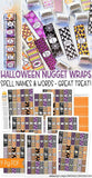 ALPHABET Nugget Wrappers {HALLOWEEN} PRINTABLE-My Computer is My Canvas