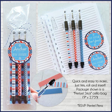 "ANCHOR Yourself With Gratitude" Journal & Notebook {Gift Set; HALF SIZE} PRINTABLE-My Computer is My Canvas