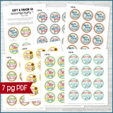 All Occasion Tags {NUTS, SEEDS & MIXES} PRINTABLE