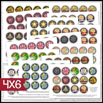 Annual Bottle Cap Collection {Faux Chalkboard} PRINTABLE-My Computer is My Canvas