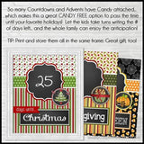 Annual Countdown Collection {Faux Chalkboard} PRINTABLE-My Computer is My Canvas