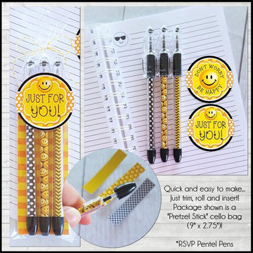 BE HAPPY Journal & Notebook {Gift Set; HALF SIZE} PRINTABLE-My Computer is My Canvas