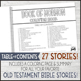 BOOK OF MORMON Scripture Stories Coloring Book {PRINTABLE}