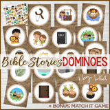 Bible Stories GAME TRIO PRINTABLE-My Computer is My Canvas