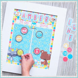 Bottle Cap Job Chart {Cute Animals} PRINTABLE-My Computer is My Canvas