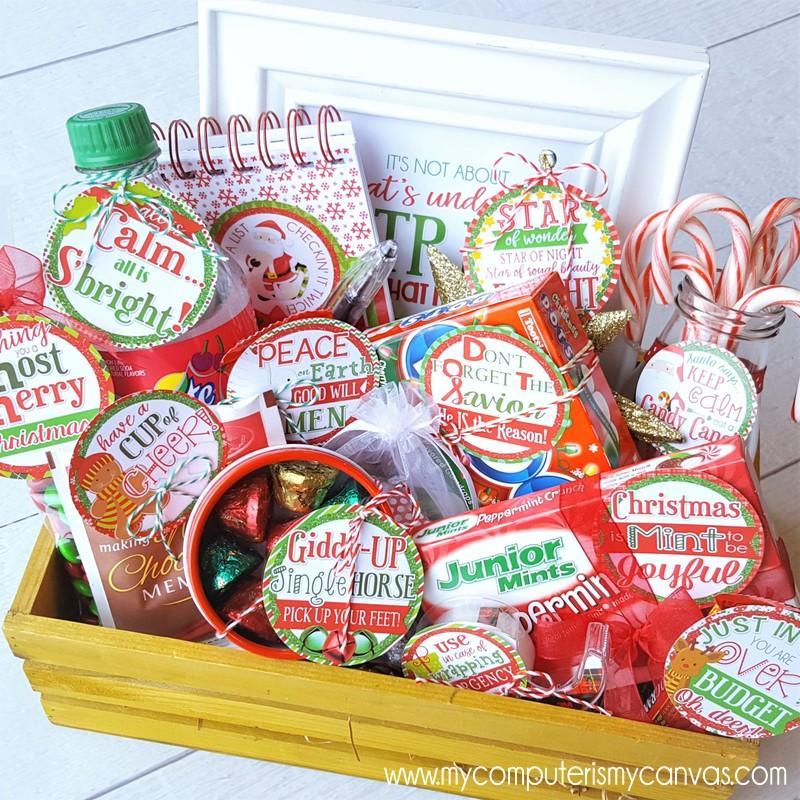 Box of CHRISTMAS CHEER {Gift Tag Kit} PRINTABLE – My Computer is