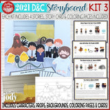 CFM 2021 D&C Story Board Collection {KIT 3} Printable