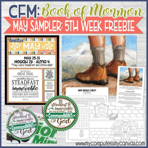 CFM 5th Week FREEBIES {MAY 2020} - PRINTABLE SAMPLER