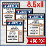 CFM BOOK of MORMON FAUX Bulletin Board Sheets {JUNE-DEC 2020} DISCOUNTED PRE-ORDER BUNDLE - PRINTABLE