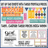 CFM BOOK of MORMON Family Bulletin Board Kit {AUG 2020} PRINTABLE