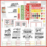 CFM BOOK of MORMON Family Bulletin Board Kit {JUNE 2020} PRINTABLE