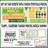CFM BOOK of MORMON Family Bulletin Board Kit {MAR 2020} PRINTABLE