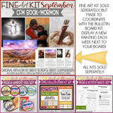 CFM BOOK of MORMON Family Bulletin Board Kit {SEPT 2020} PRINTABLE