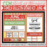 CFM BOOK of MORMON Family Bulletin Board Kits {APR-DEC 2020} DISCOUNTED PRE-ORDER BUNDLE - PRINTABLE
