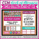 CFM BOOK of MORMON Family Bulletin Board Kits {FEB-DEC 2020} DISCOUNTED PRE-ORDER BUNDLE - PRINTABLE