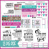 CFM BOOK of MORMON Family Bulletin Board Kits {FEB-DEC 2020} DISCOUNTED PRE-ORDER BUNDLE - PRINTABLE
