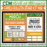 CFM BOOK of MORMON Family Bulletin Board Kits {FEB-DEC 2020} DISCOUNTED PRE-ORDER BUNDLE - PRINTABLE