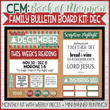 CFM BOOK of MORMON Family Bulletin Board Kits {JUNE-DEC 2020} DISCOUNTED PRE-ORDER BUNDLE - PRINTABLE