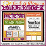 CFM BOOK of MORMON Family Bulletin Board Kits {JUNE-DEC 2020} DISCOUNTED PRE-ORDER BUNDLE - PRINTABLE