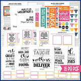 CFM BOOK of MORMON Family Bulletin Board Kits {MAR-DEC 2020} DISCOUNTED PRE-ORDER BUNDLE - PRINTABLE
