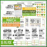 CFM BOOK of MORMON Family Bulletin Board Kits {MAR-DEC 2020} DISCOUNTED PRE-ORDER BUNDLE - PRINTABLE