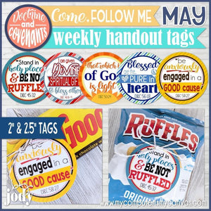 CFM D&C Handout Tags {MAY 2021} PRINTABLE