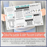 CFM D&C Placemat Activity Sheets {MAY 2021} PRINTABLE