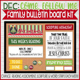 CFM Family Bulletin Board BUNDLE {MAR-DEC}