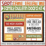 CFM Family Bulletin Board Kit BUNDLE {AUG-DEC}