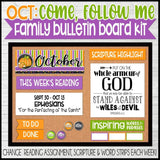 CFM Family Bulletin Board Kit BUNDLE {AUG-DEC}