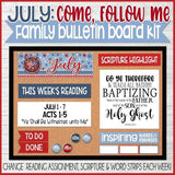 CFM Family Bulletin Board Kit BUNDLE {JULY-DEC}
