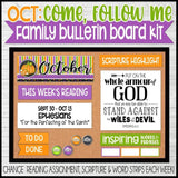 CFM Family Bulletin Board Kit BUNDLE {JULY-DEC}