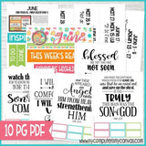 CFM Family Bulletin Board Kit BUNDLE {JUNE-DEC}