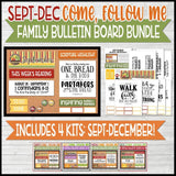 CFM Family Bulletin Board Kit BUNDLE {SEPT-DEC}