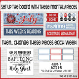 CFM New Testament Bulletin Board Kit {JULY 2019} PRINTABLE