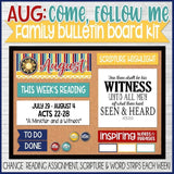 CFM New Testament Family Bulletin Board BUNDLE {2019 JAN-DEC}