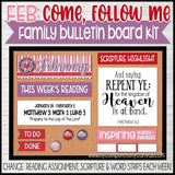 PRE-ORDER BUNDLE: CFM Family Bulletin Board Kit {ANNUAL: JAN-DEC}-My Computer is My Canvas