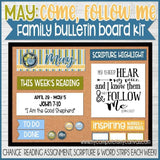 CFM New Testament Family Bulletin Board BUNDLE {2019 JAN-DEC}